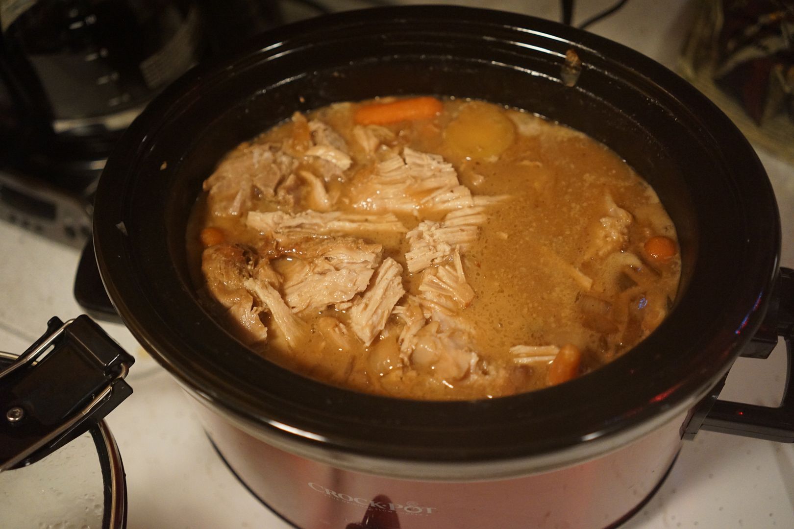 Anne's Odds and Ends Slow Cooker Pork Roast and Vegetables